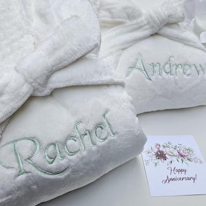 Women BathRobe, Couple Bathrobe , Personalized BathRobe , Embroidered Bathrobe , Bride Robe, Wedding Gifts , Anniversaries Robes , BathRobe