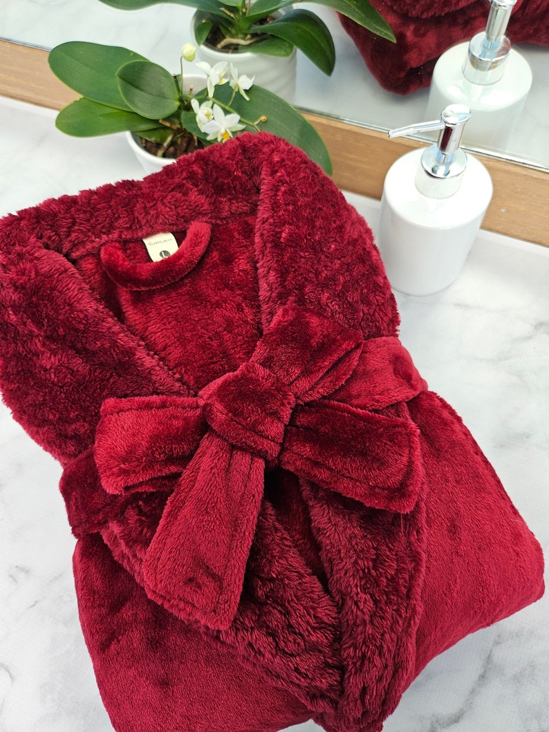 Women Robe, Couple Bathrobe , Personalized Robe , Embroidered Bathrobe