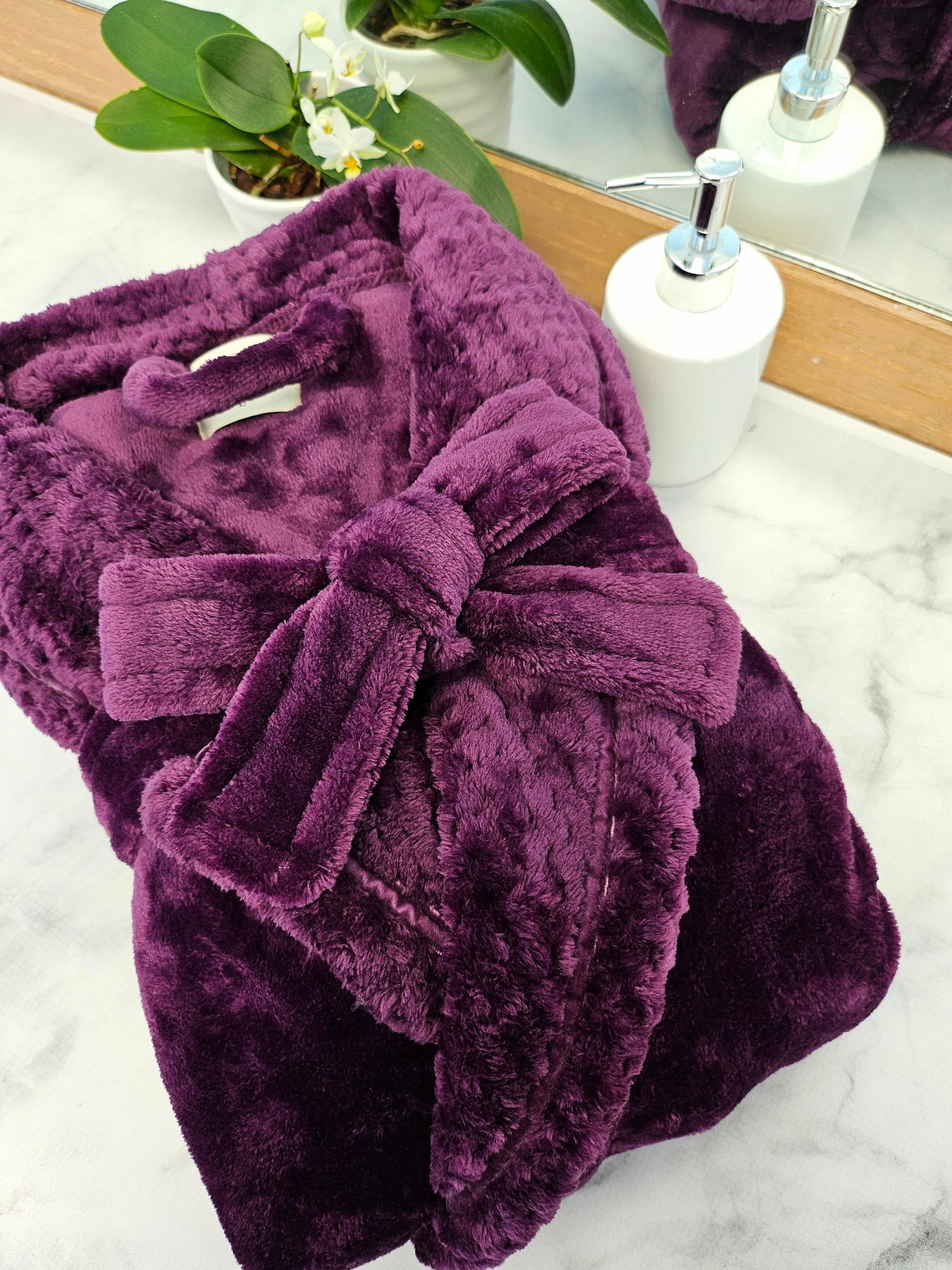 Women Robe, Couple Bathrobe , Personalized Robe , Embroidered Bathrobe ...