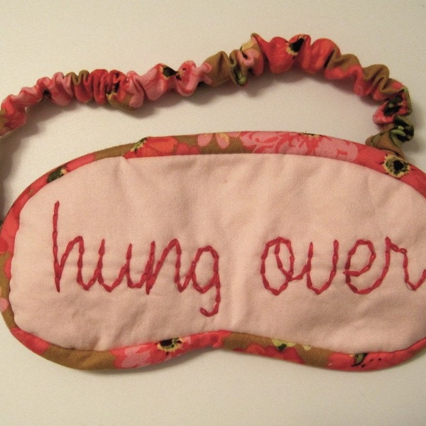 hung over eye quilt