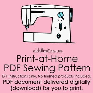 Fabric Zip Pull PDF Sewing Pattern Digital Delivery: Sew a short lanyard strap zip pull from quilting cotton fabric. image 10