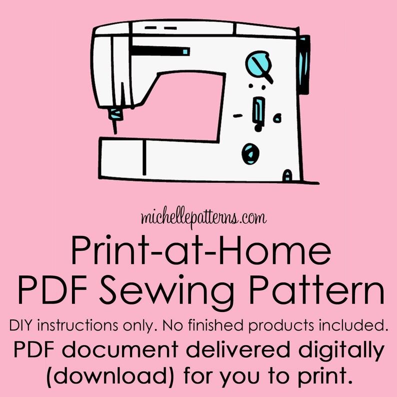 Fabric Zip Pull PDF Sewing Pattern Digital Delivery: Sew a short lanyard strap zip pull from quilting cotton fabric. image 10