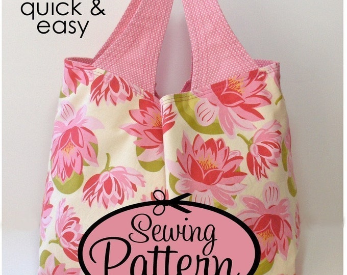 Sewing Pattern to Make a Grocery Bag PDF Pattern email Delivery 3 Sizes ...