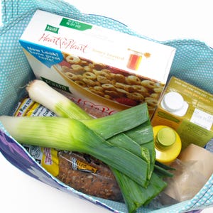 Grocery Bag Sewing Pattern PDF: Reversible Market Tote in Three Sizes ...
