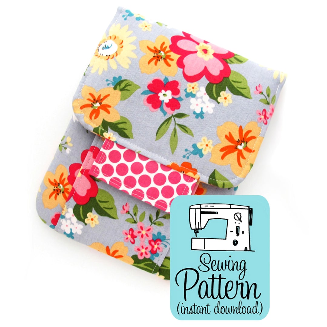 Padded Mending Kit Pouch Sewing Pattern: 4-pocket Design (PDF Pattern ...
