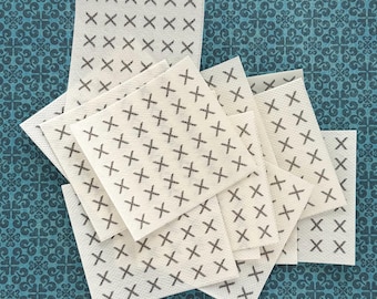 Visible Mending Stick and Stitch X Scraps