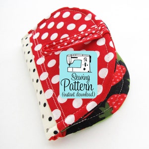 Just a Pinch Potholder PDF Sewing Pattern Digital Delivery: Quick and easy beginner sewing project tutorial to make kitchen potholders. image 3