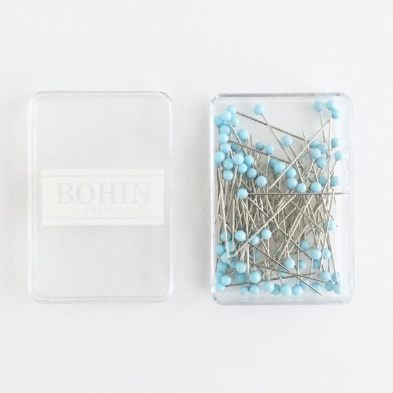 Bohin Glass Head Pins Fine Sewing Pins with a Murano Glass Etsy