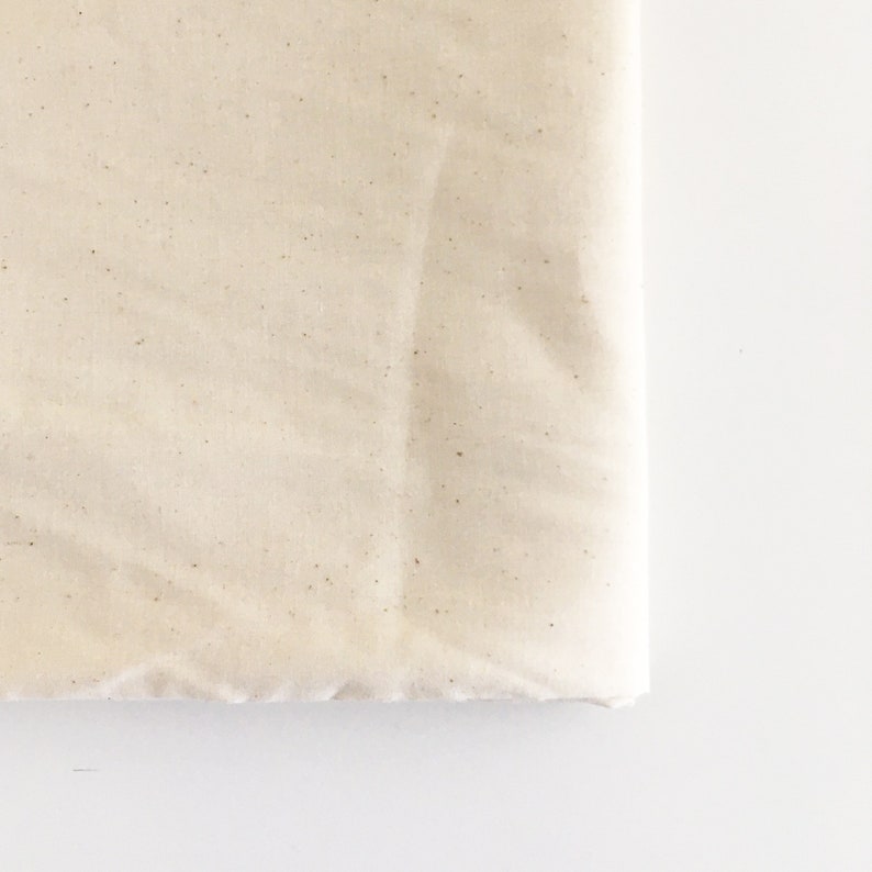 Unbleached Muslin 90 inch Wide Natural color cotton muslin Etsy