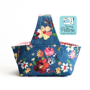 Mini Fabric Basket PDF Sewing Pattern