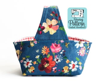 Mini Fabric Basket PDF Sewing Pattern