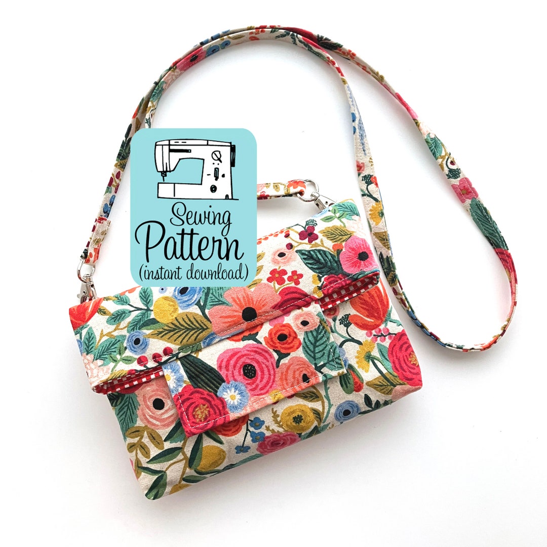 Mini Crossbody Bag PDF Sewing Pattern (digital Delivery