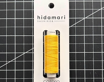 Yellow Cotton Thread: Cosmo Hidamari in Goldenrod (Color 28)