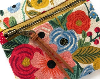 Garden Party Zipper Pouch