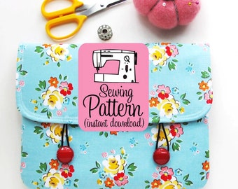 Envelope Clutch Sewing Pattern: Beginner-Friendly Pouch (PDF Pattern)