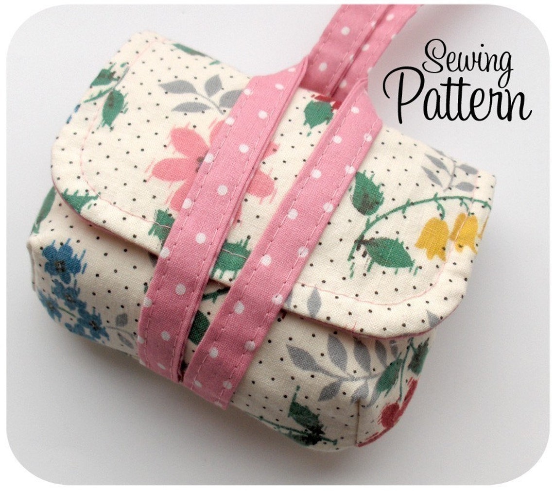 Camera Case Wristlet PDF Sewing Pattern Etsy