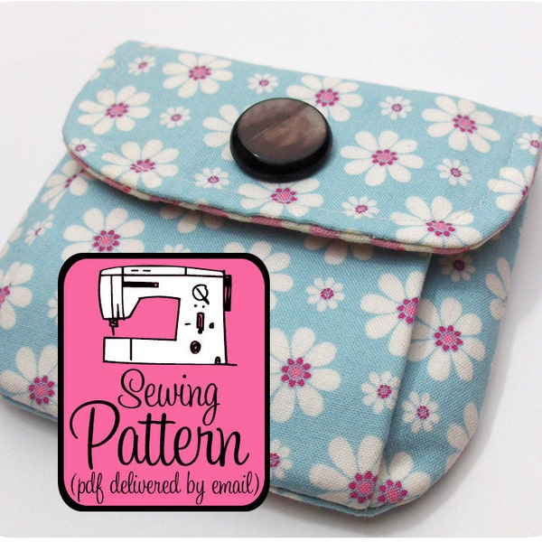 SALE Pleated Pouches Sewing Pattern - 3 Sizes - PDF Pattern (Email Delivery)