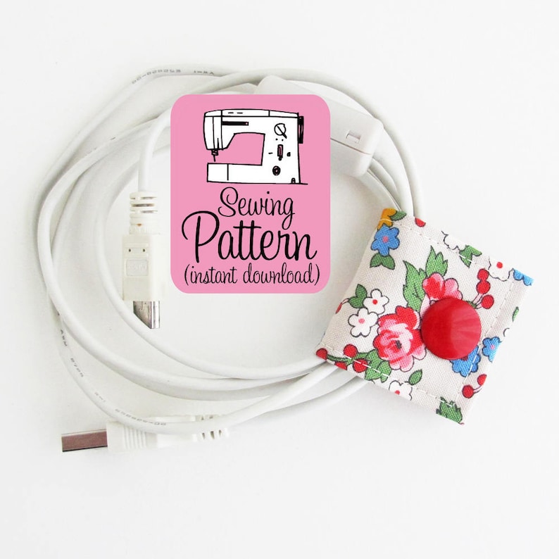 Cord Keepers PDF Sewing Pattern Make Fabric Cord Organizers Etsy