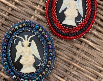 Baphomet Brooches - Choose Your Favorite!