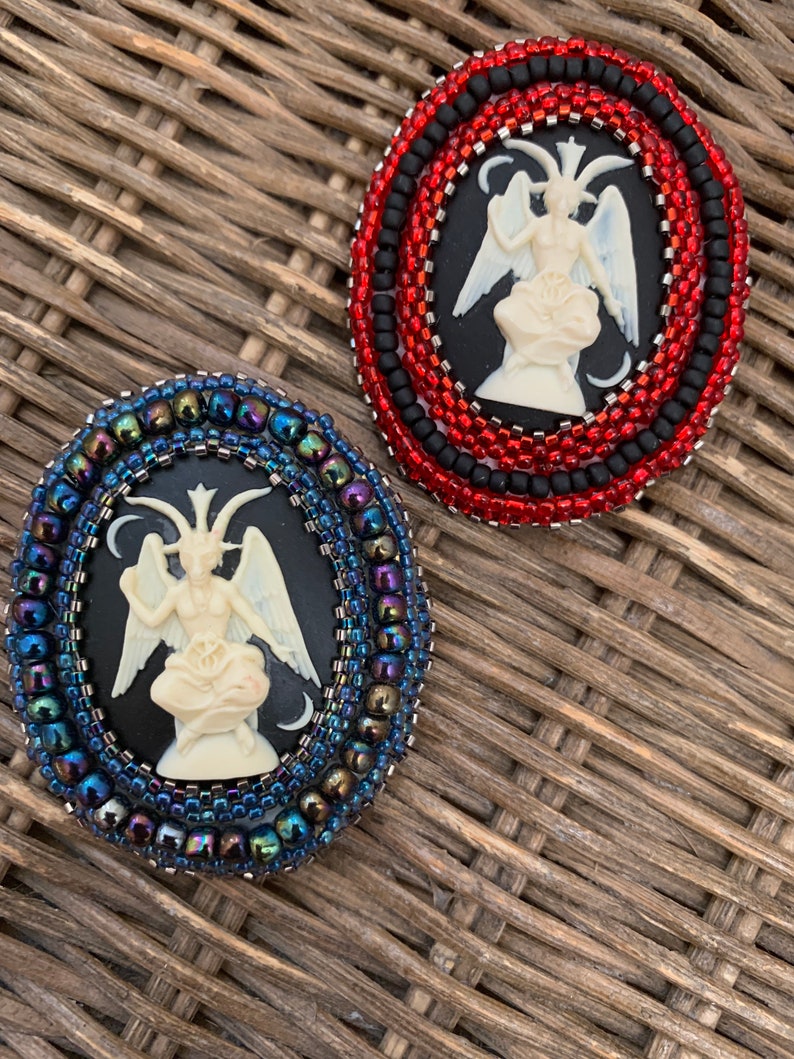 Baphomet Brooches Choose Your Favorite!