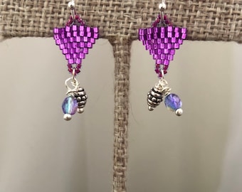Shimmer - Pixie Drop Tiny Beaded Earrings