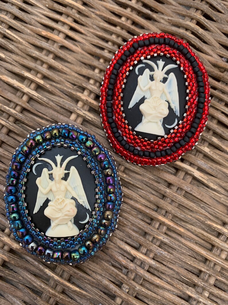 Baphomet Brooches Choose Your Favorite!