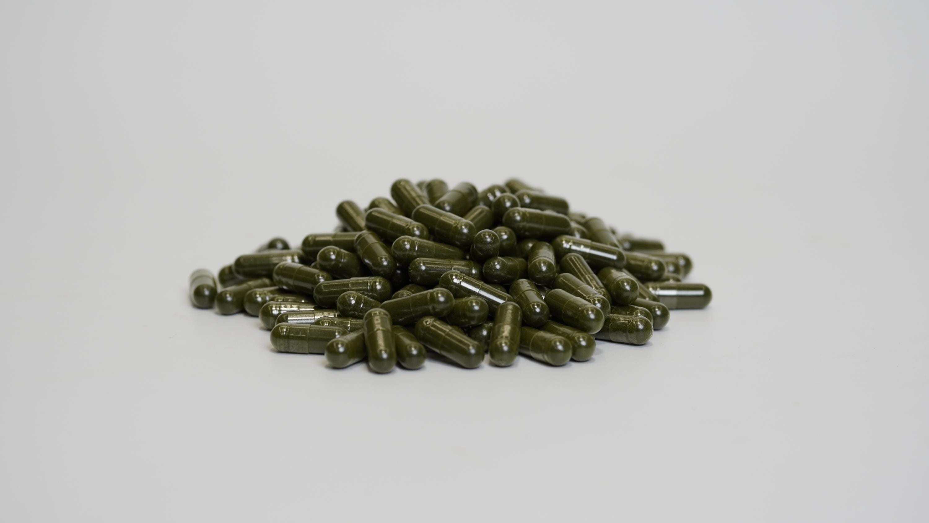 Chlorella Capsules | Auxenochlorella Pyrenoidosa | vegan  capsules | made fresh to order | using all natural herbs