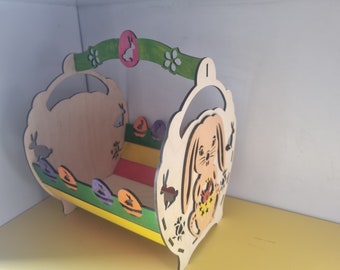 File SVG del cestino delle uova di Pasqua