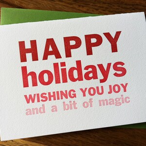 5-pack Joy et cartes de presse-lettres Magic