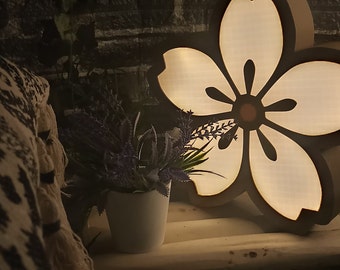 Flower Lamp  Night light  Flower Art Led Lamp relaxing decoration with light perfect gift illuminating flower special gift welcoming