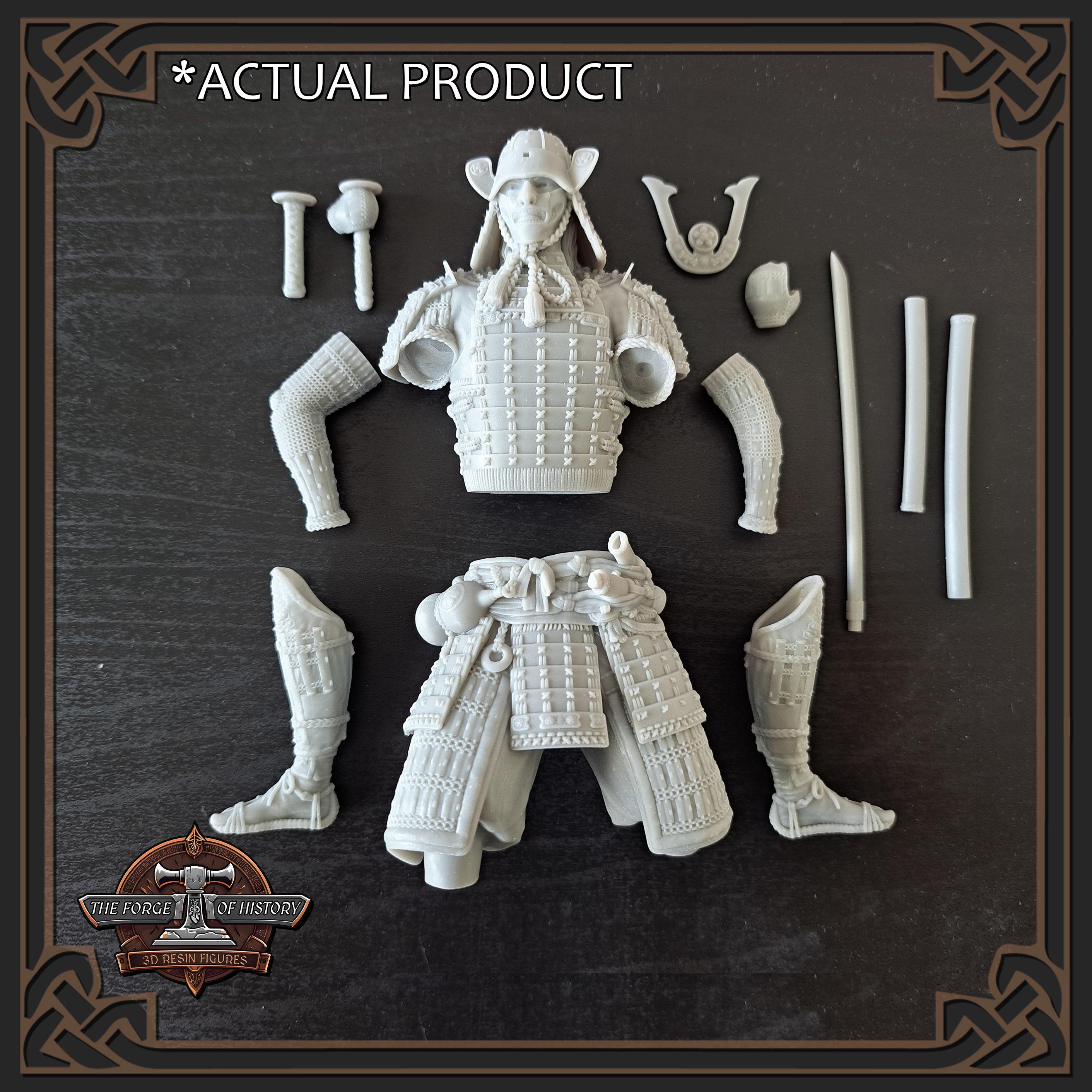Feudal Japan Samurai Warrior Ver. 2 - Historical Figure - 3D