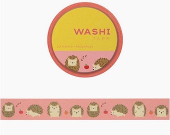 Washi Tape Hedgehogs Washi Tape Scrapbooking Decorating