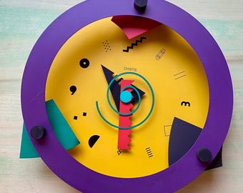 Shohei Mihara Postmodern Wall Clock Wakita Japan Japanese Designer