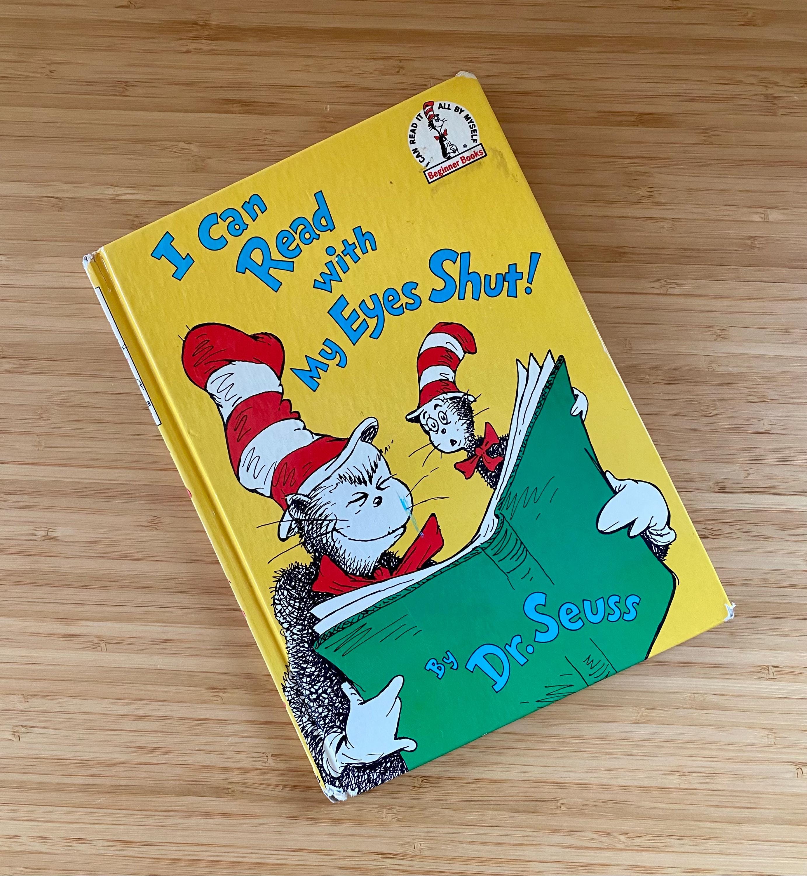 First Edition 1978 Dr Seuss Book I Can Read With My Eyes Shut Cat in ...