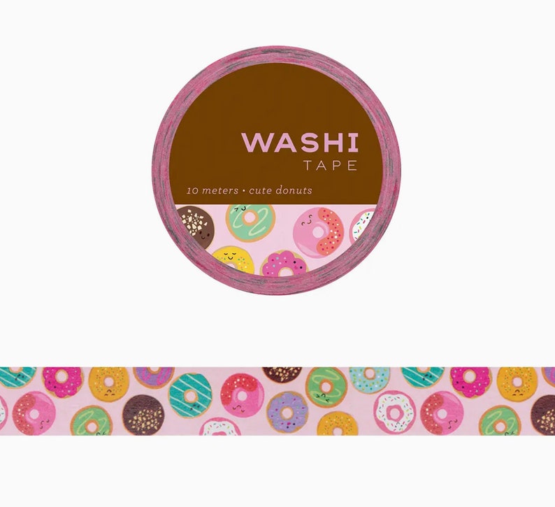 Washi Tape Donuts Washi Tape Holiday Decorating scrapbooking image 1