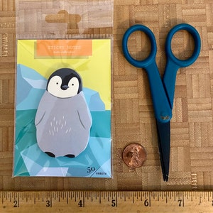 Penguin Sticky Notes Die Cut Post It Notes Note Pad image 2