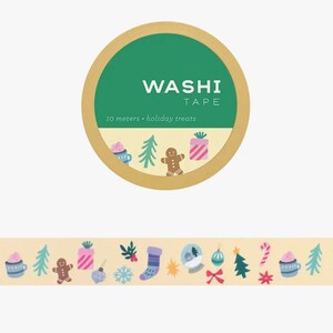 Washi Tape Holiday Treats Christmas Washi Tape image 1