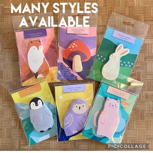 Penguin Sticky Notes Die Cut Post It Notes Note Pad image 7