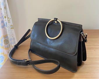 Aria Ring Bag Purse By Joy Susan Small Crossbody Handbag Clutch or Wristlet Like New