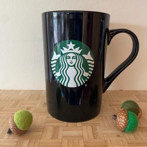Mug Starbucks Black with Logo Collectible 11 oz 2020 Green Mermaid Logo Coffee Mug Bone China