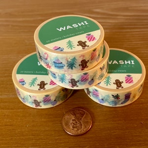 Washi Tape Holiday Treats Christmas Washi Tape image 2