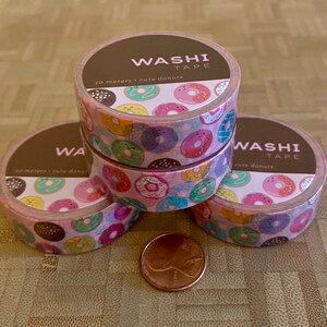 Washi Tape Donuts Washi Tape Holiday Decorating scrapbooking image 2