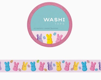 Washi Tape Bunny Bunnies Peeps Sweeties Washi Tape Scrapbooking Easter Decorating Peeps