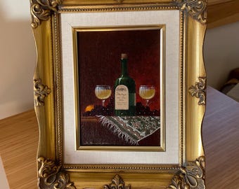 Original Oil Painting David Berger Realism Still Life Framed Signed Listed Artist FL & NC