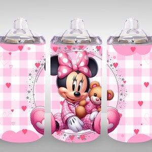 Tumbler dritto da 12 once, topo della buonanotte, personaggio, download digitale PNG