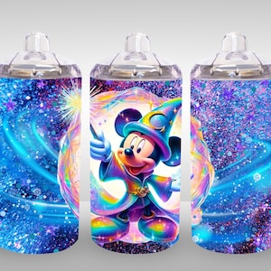 Tazza con beccuccio da 12 once con personaggio Wizard Mouse, download digitale PNG