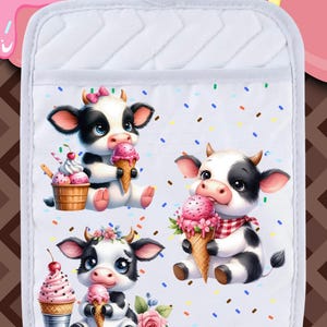 We All Scream Ice Cream Cows ovenwant digitale download, png