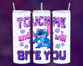20oz straight Blue Character skinny tumbler digital download PNG