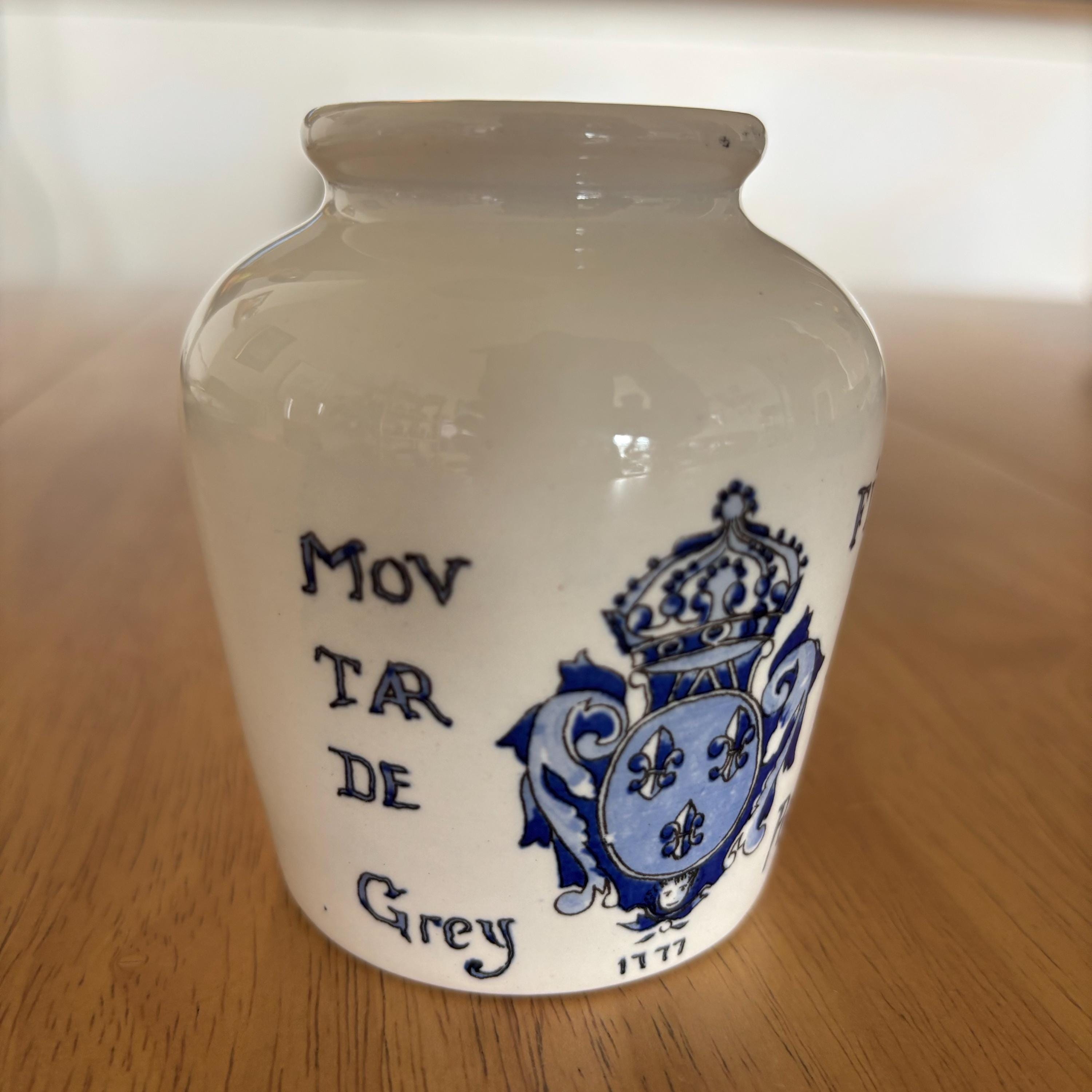 Dijon mustard pot - Etsy 日本