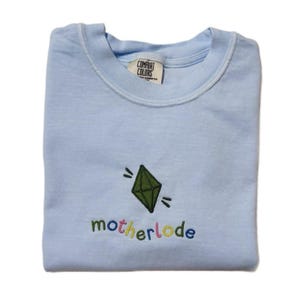 Sims Motherlode Embroidered T-shirt (Comfort Colors)